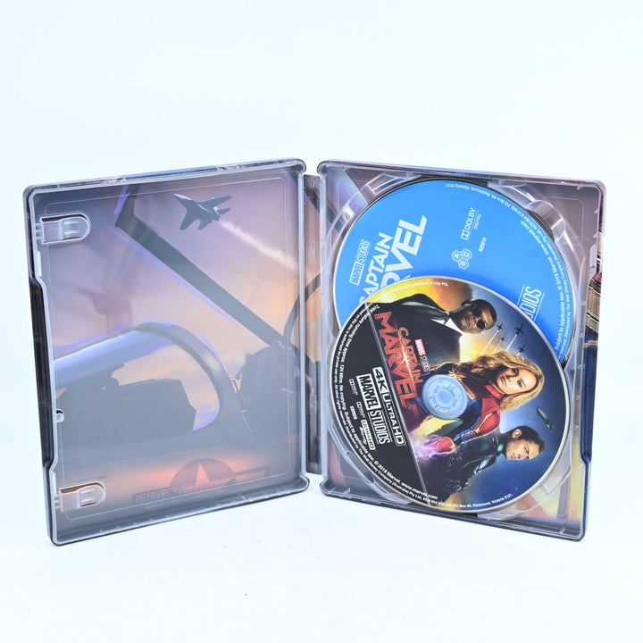 Captain Marvel Steelbook Limited Edition - Region Free - Blu-ray