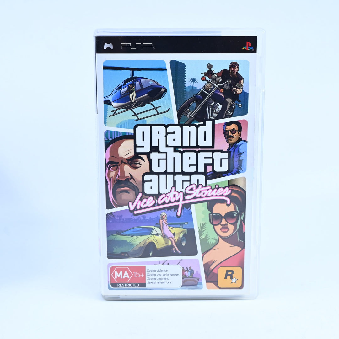 Grand Theft Auto: Vice City Stories - Sony PSP Game + Manual - FREE POST!