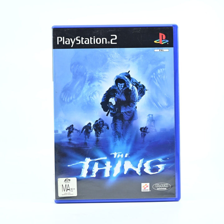 The Thing - Sony Playstation 2 / PS2 Game + Manual - PAL - MINT DISC!