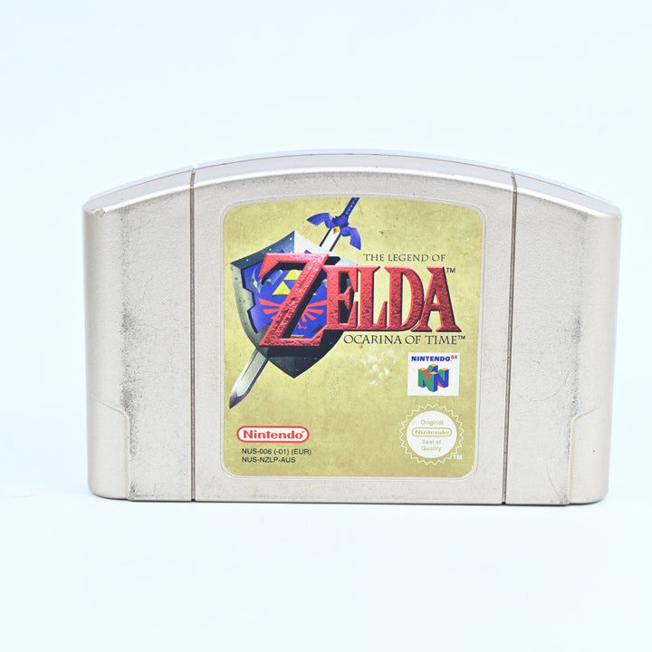 The Legend of Zelda: Ocarina of Time - N64 / Nintendo 64 Game - PAL NEW BATTERY!