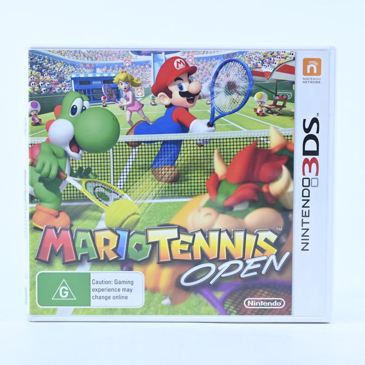 Mario Tennis Open - Nintendo 3DS Game - PAL + Manual - FREE POST!