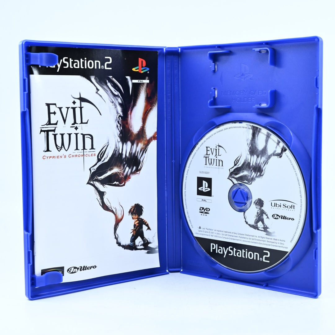 Evil Twin: Cyprien's Chronicles - Sony Playstation 2 / PS2 Game + Manual - PAL