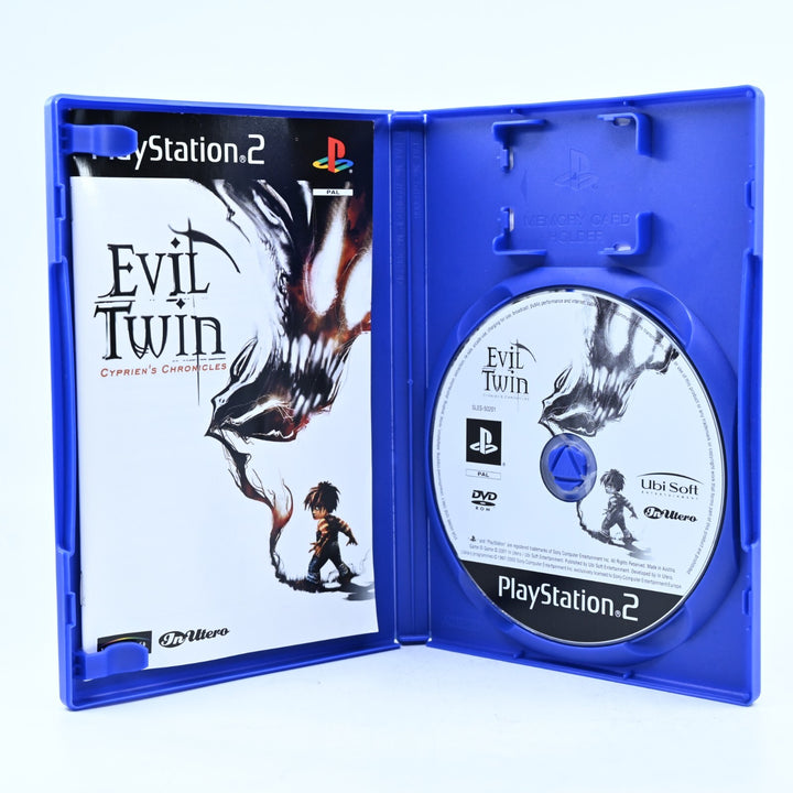 Evil Twin: Cyprien's Chronicles - Sony Playstation 2 / PS2 Game + Manual - PAL