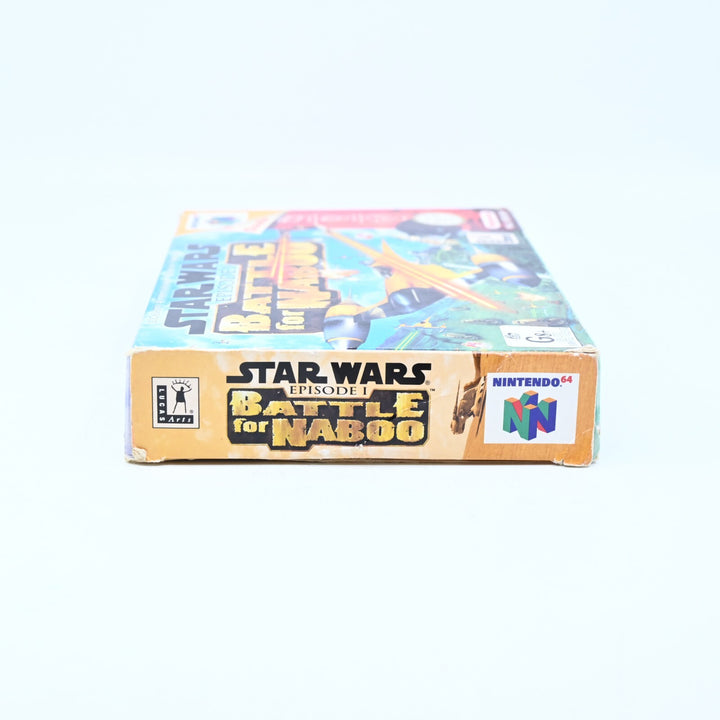 Star Wars Episode 1 Battle for Naboo - N64 / Nintendo 64 Boxed Game - PAL