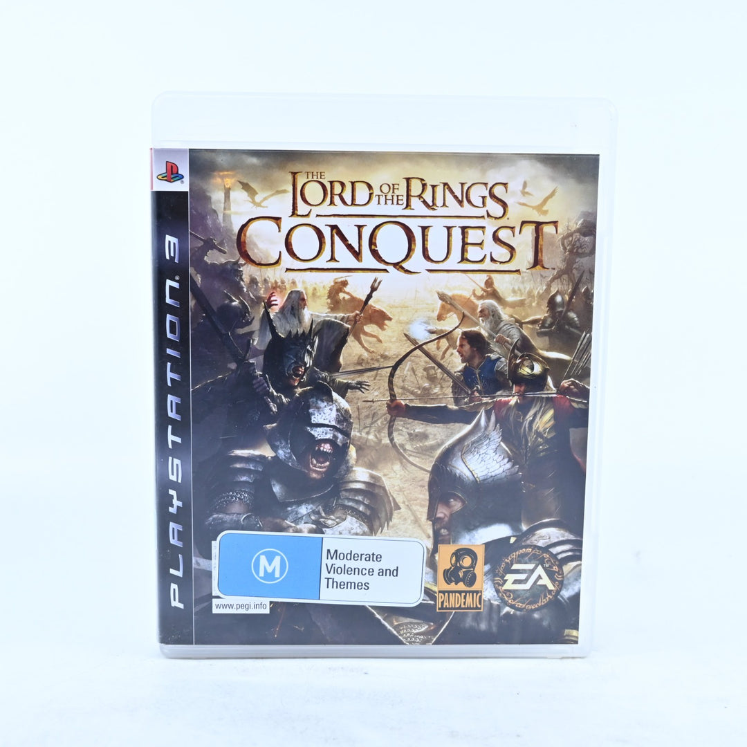 The Lord of the Rings: Conquest - Sony Playstation 3 / PS3 Game + Manual