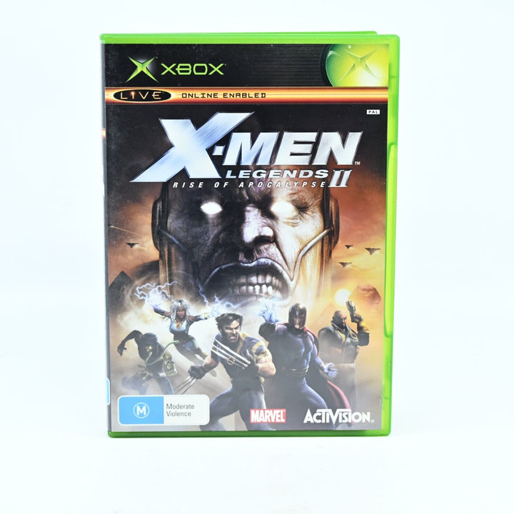 X-Men Legends II: Rise of Apocalypse - Original Xbox Game + Manual - PAL