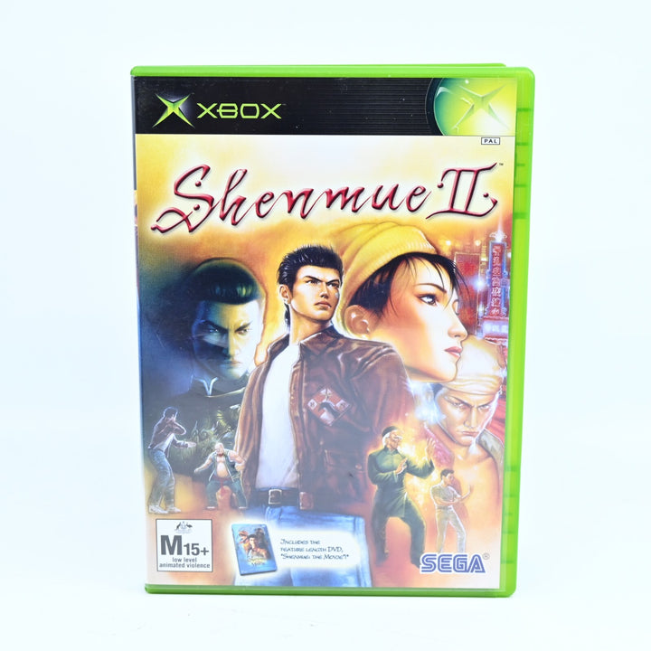 Shenmue II - Original Xbox Game + Manual + Bonus Movie - PAL - MINT DISC!