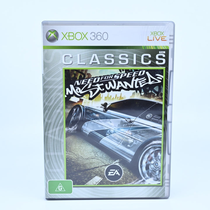 Need for Speed: Most Wanted - Xbox 360 Game + Manual - PAL - MINT DISC!