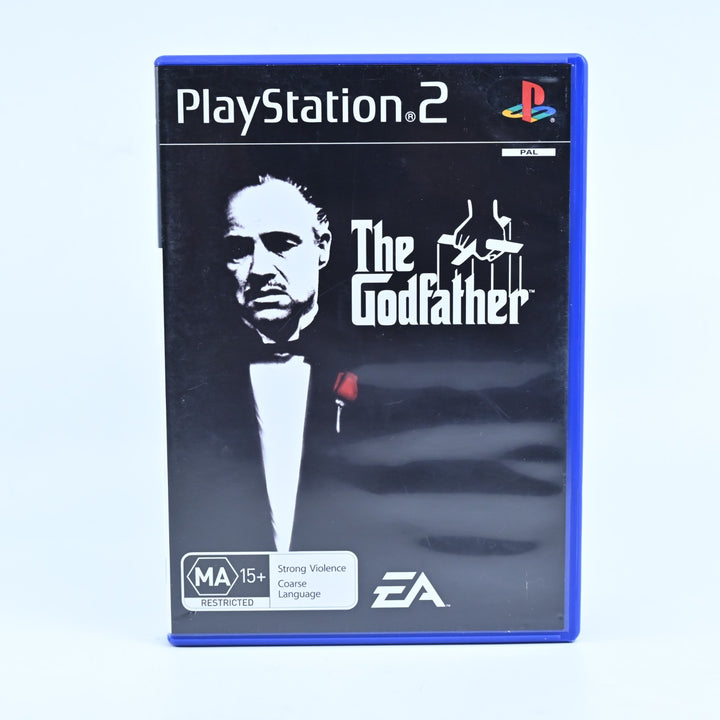 The Godfather - Sony Playstation 2 / PS2 Game + Manual - PAL - NEAR MINT DISC!
