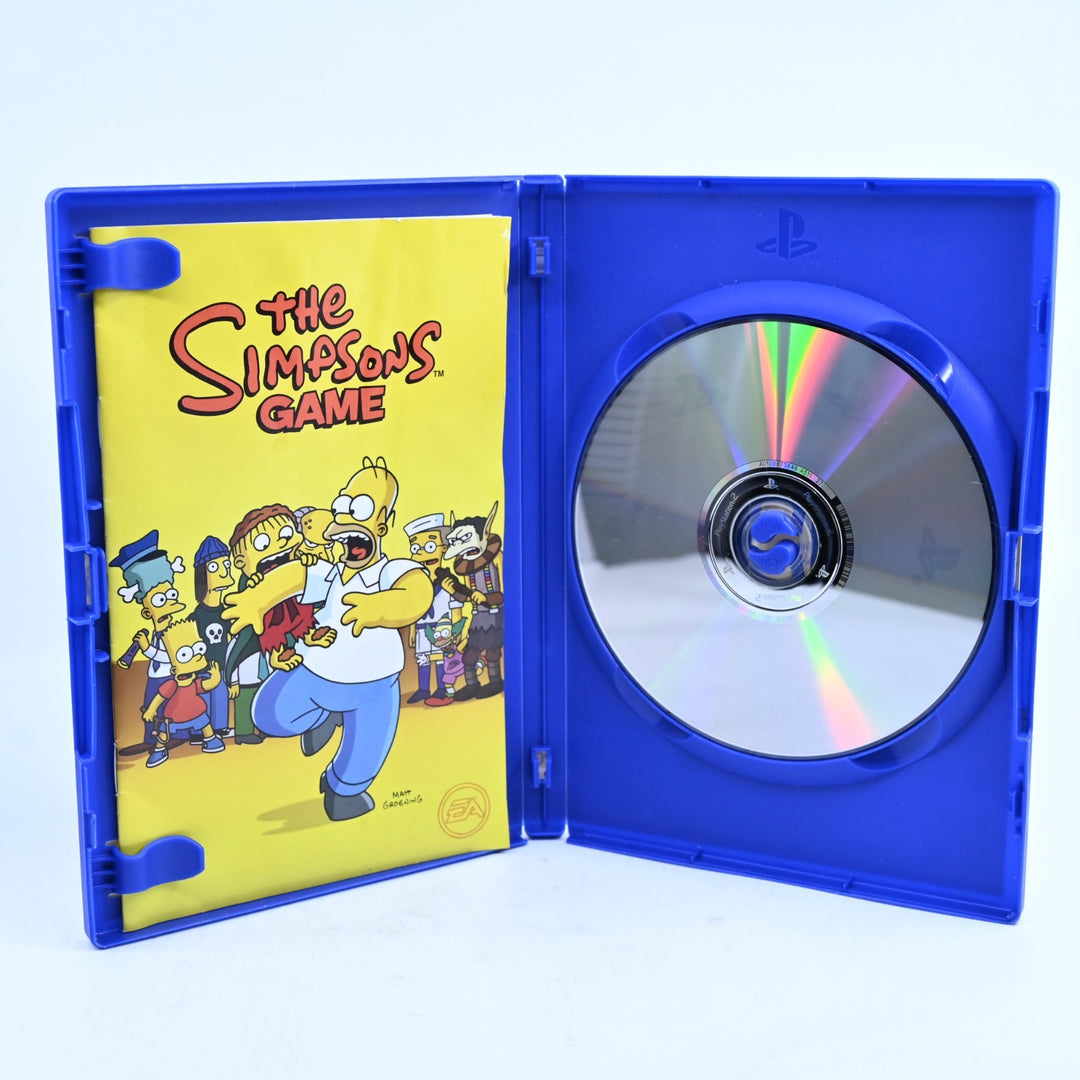 The Simpsons Game - Sony Playstation 2 / PS2 Game + Manual - PAL