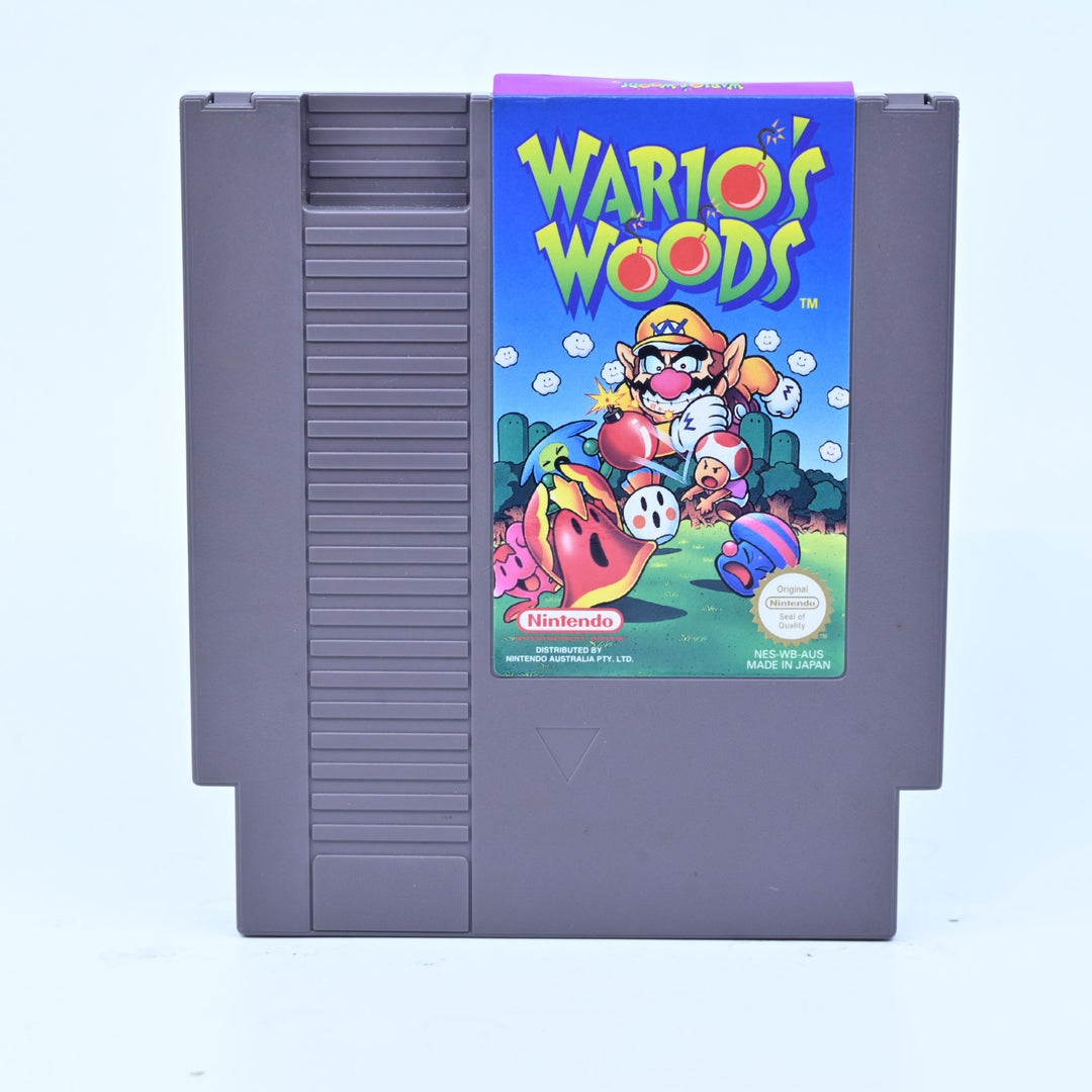 Wario's Woods - Nintendo Entertainment System / NES Boxed Game - PAL
