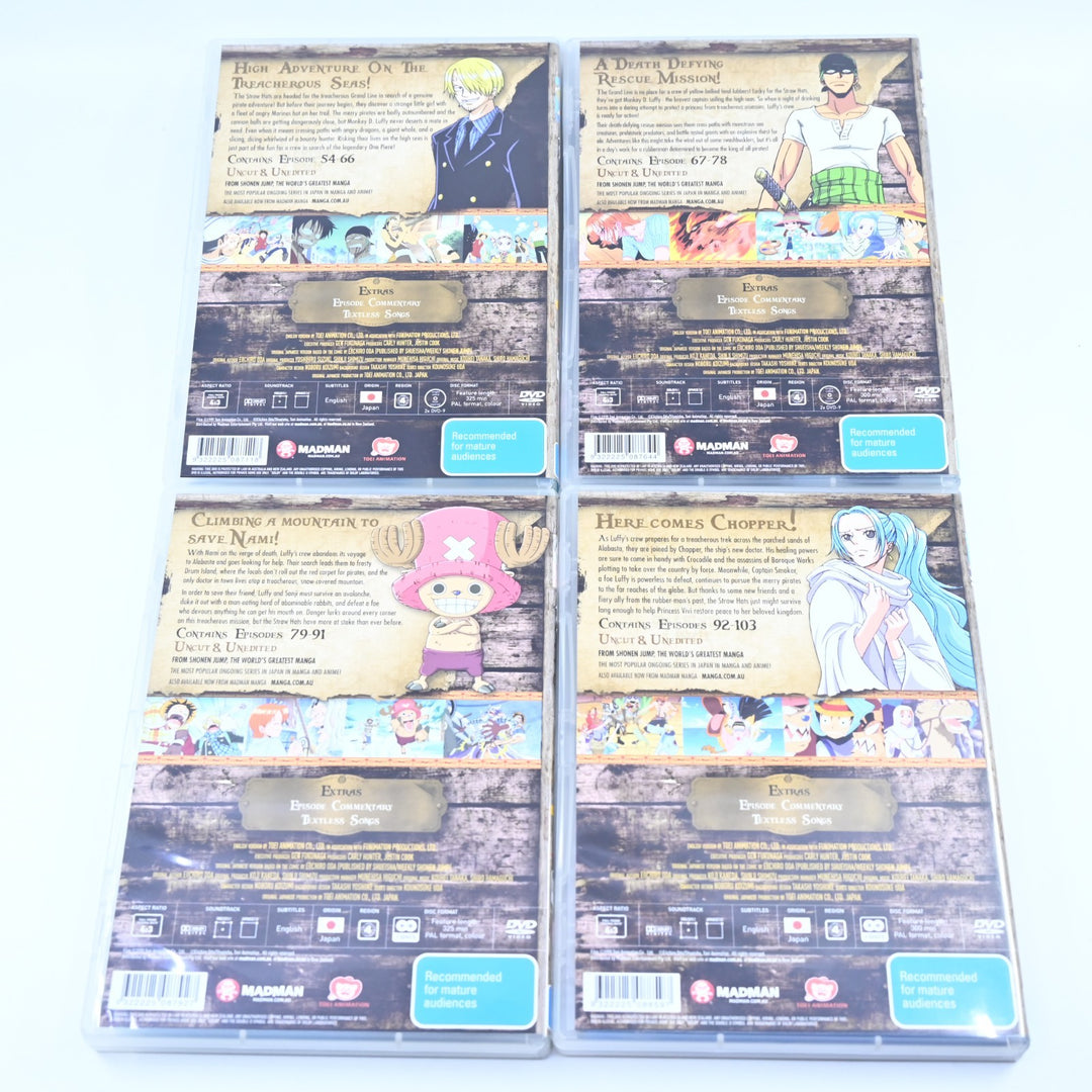 One Piece - Uncut - Treasure Chest: Collection One - Region 4 - Anime DVDs