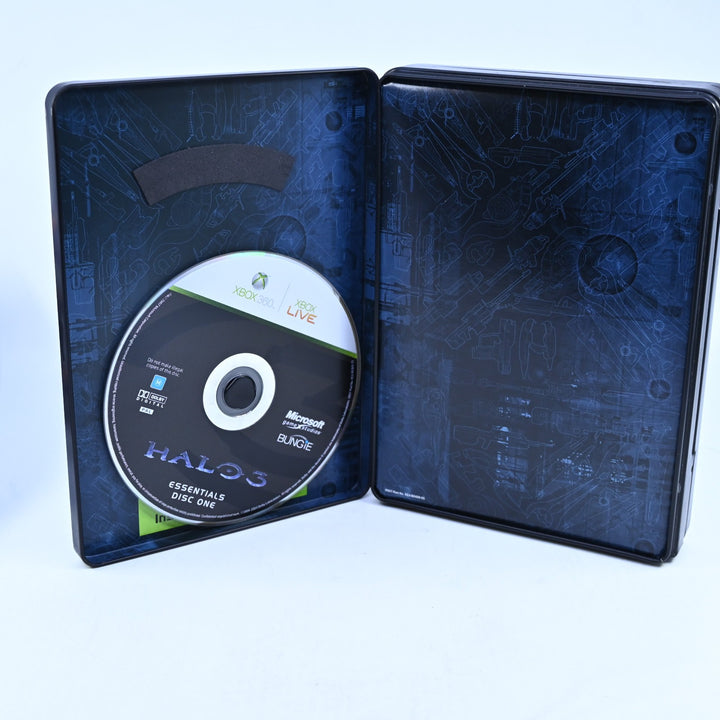 Halo 3 Limited Edition Steelbook - Xbox 360 Game + Manual - PAL - MINT DISC!