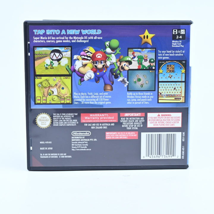 Super Mario 64 DS - Nintendo DS Game - PAL + Manual - FREE POST!