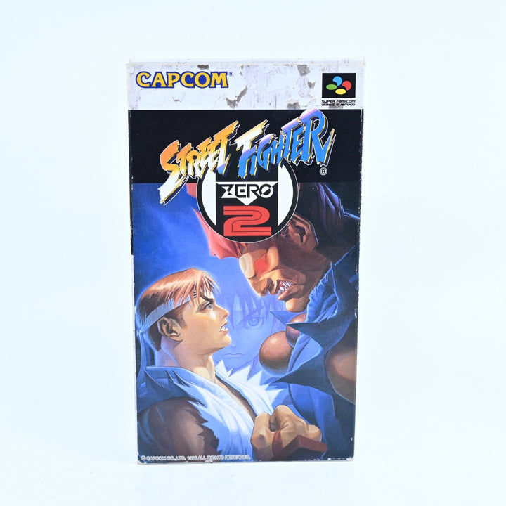 Street Fighter Zero 2 - SNES Game / Super Famicom Game - NTSC-J