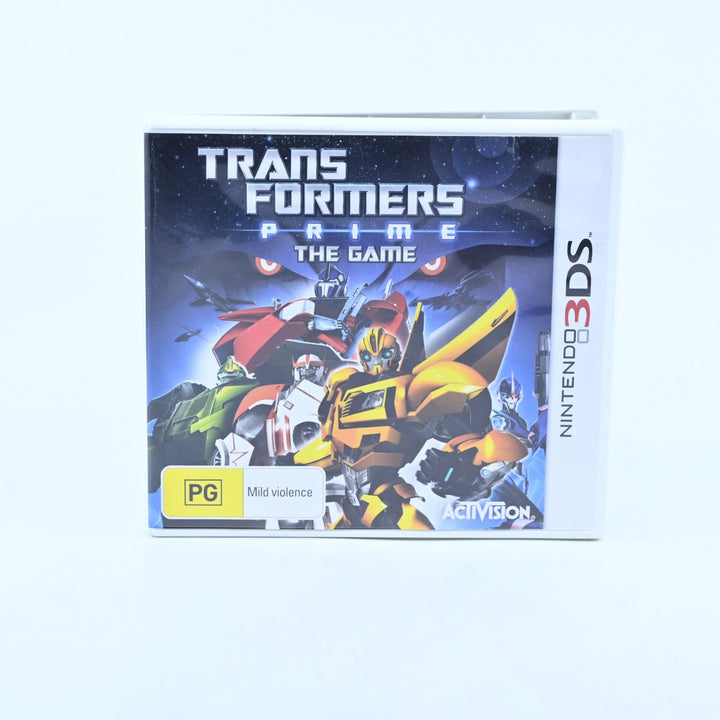 Transformers Prime: The Game - Nintendo 3DS Game - PAL + Manual - FREE POST!
