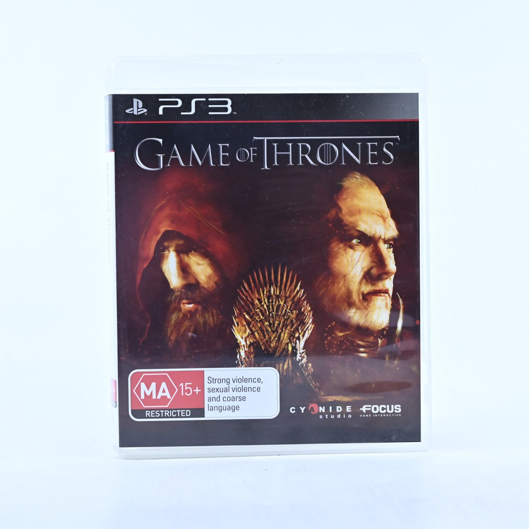 Game of Thrones - Sony Playstation 3 / PS3 Game + Manual - MINT DISC!