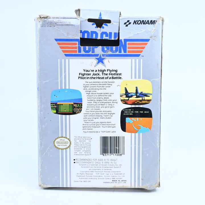 Top Gun - Nintendo Entertainment System / NES Boxed Game - PAL