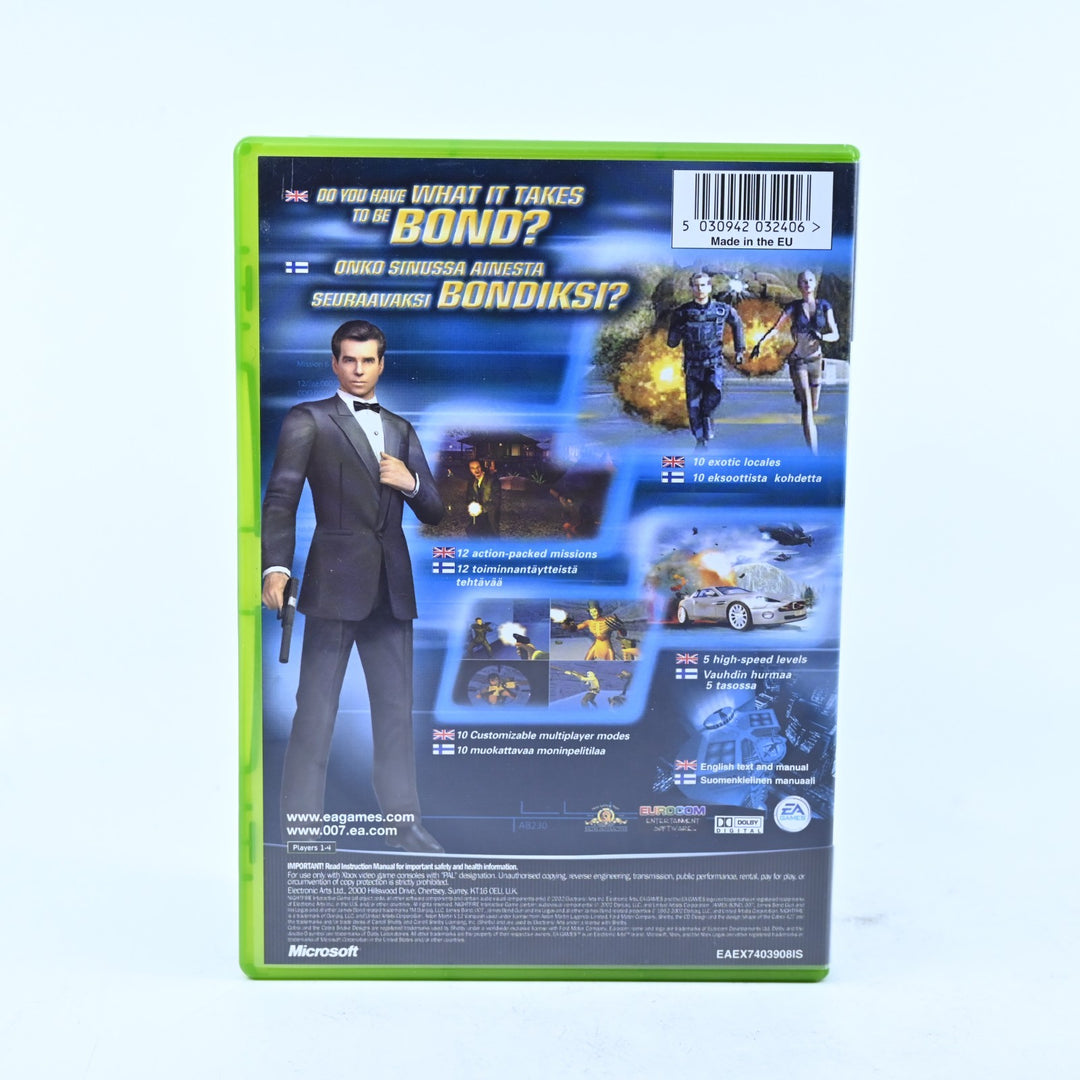 James Bond 007: Nightfire - Original Xbox Game + Manual - PAL - MINT DISC!