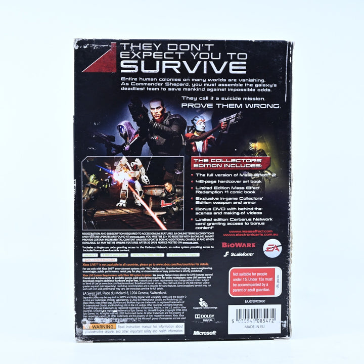 Mass Effect 2 Collector's Edition - Xbox 360 Game + Manual - PAL - MINT DISC!