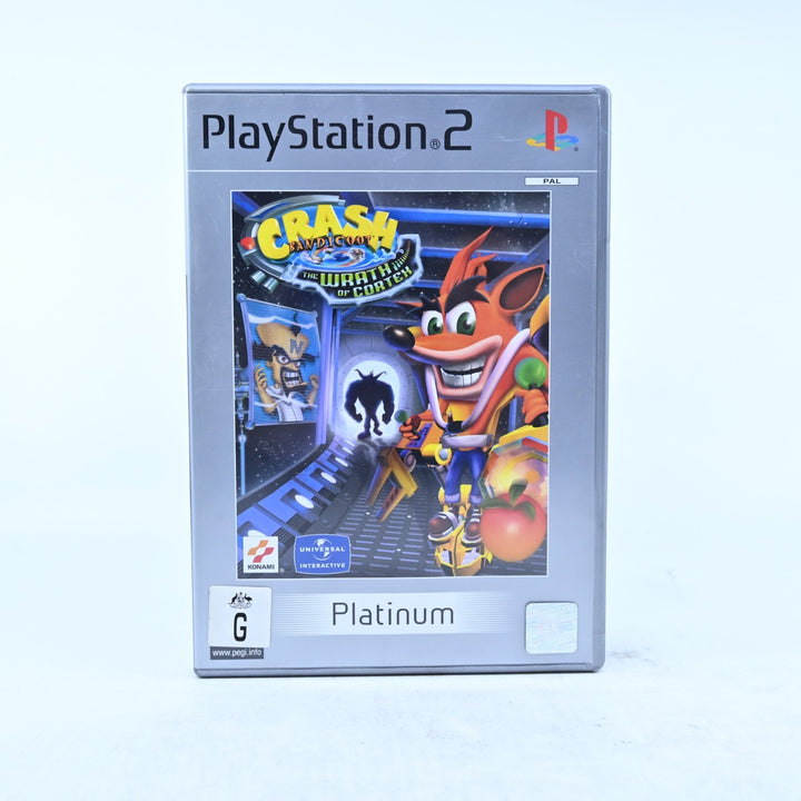 Crash Bandicoot: The Wrath of Cortex - Sony Playstation 2 / PS2 Game + Manual