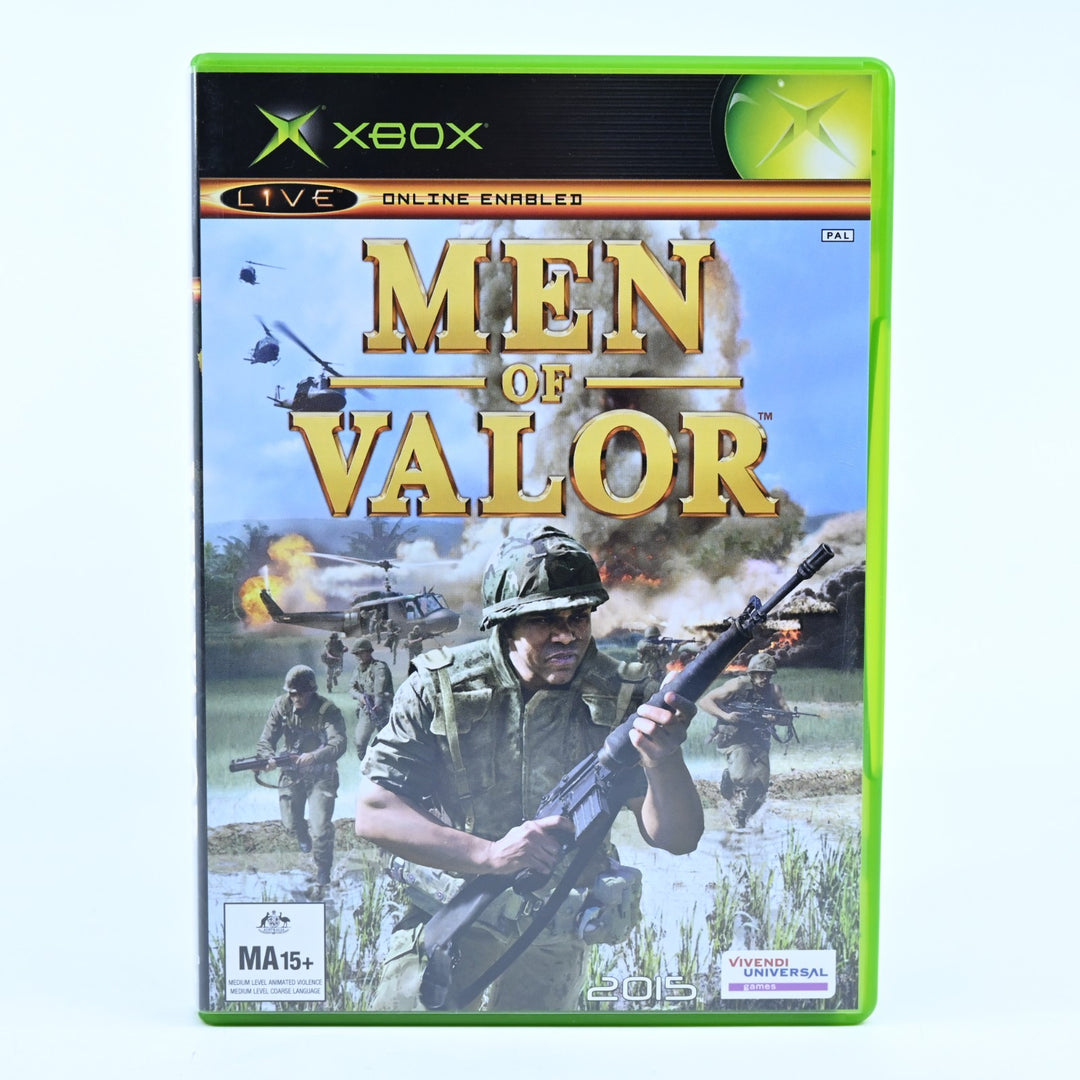 Men of Valor - Original Xbox Game + Manual - PAL - MINT DISC!