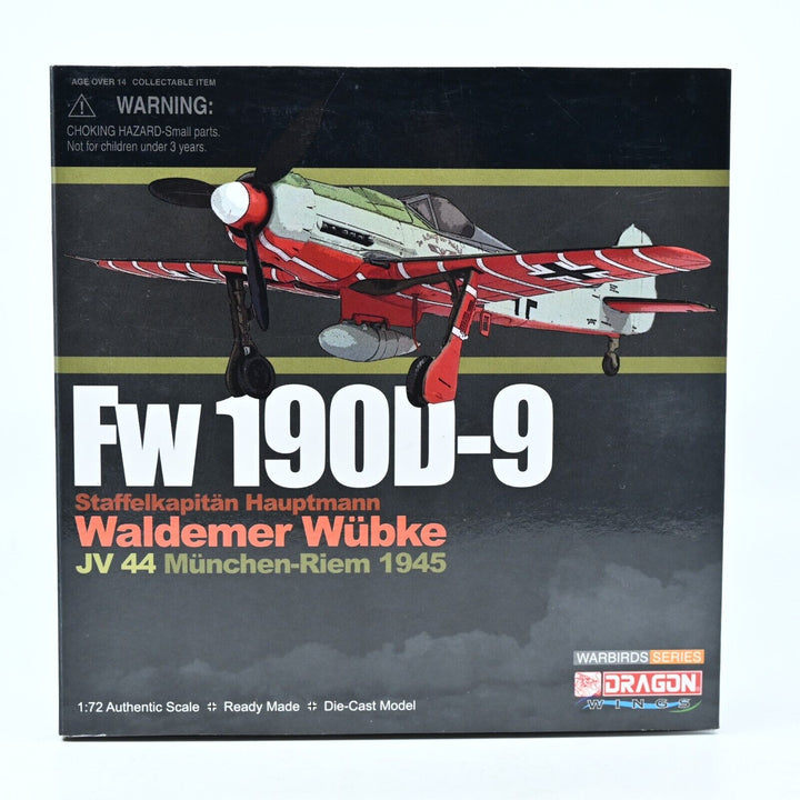 Dragon Wings 1:72 Fw190D-9 Waldemer Wubke JV 44 50079 - Die Cast Plane