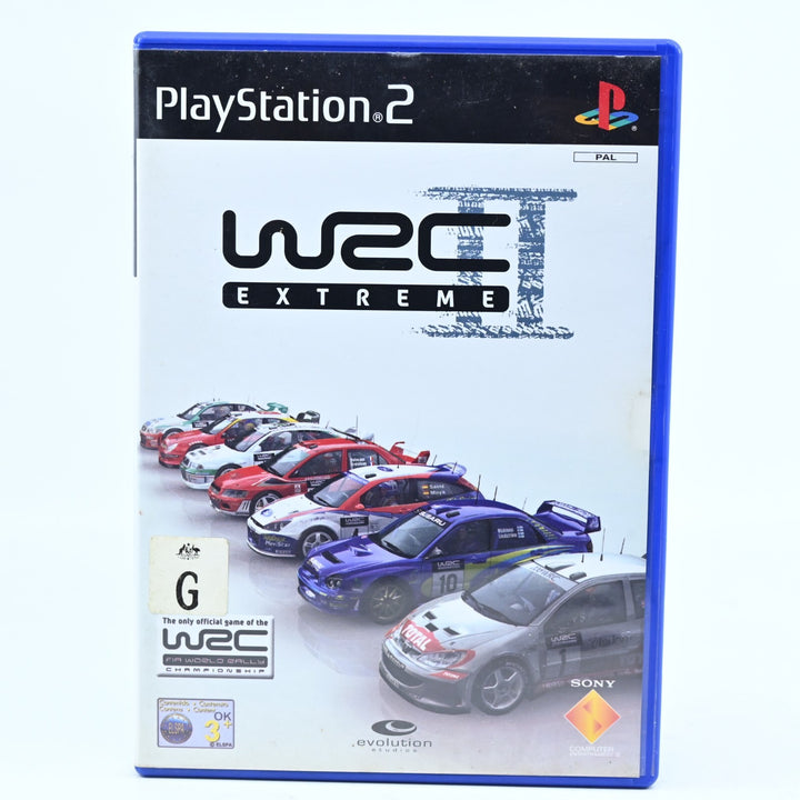 WRC II 2 Extreme - Sony Playstation 2 / PS2 Game + Manual - PAL - FREE POST!