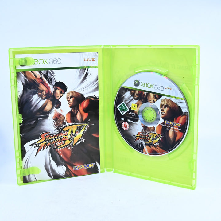 Street Fighter IV - Xbox 360 Game + Manual - PAL - NEAR MINT DISC!