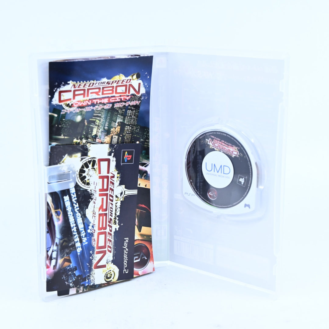 Need For Speed Carbon Own The City - Sony PSP Game + Manual - FREE POST!