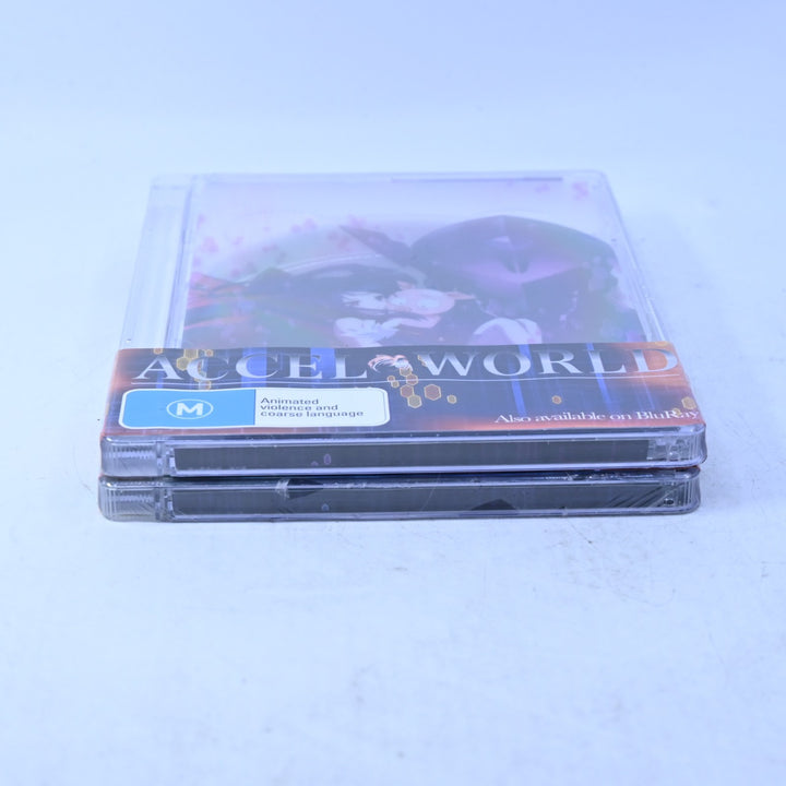 Accel World - Season 1 - Parts 1 &amp; 2 - Hanabee - Region 4 - Anime DVD SEALED!