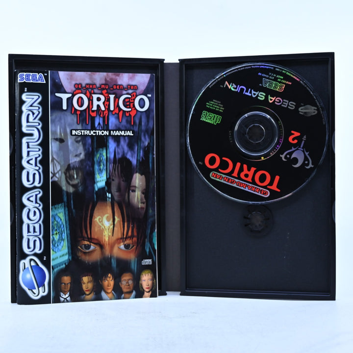 Torico - Sega Saturn Game + Manual - PAL - MINT DISC!
