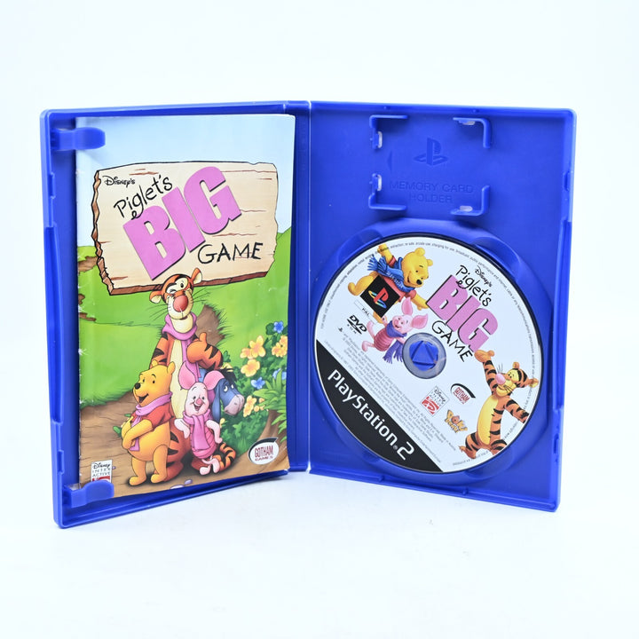 Disney's Piglet's Big Game - Sony Playstation 2/ PS2 Game + Manual PAL MINT DISC