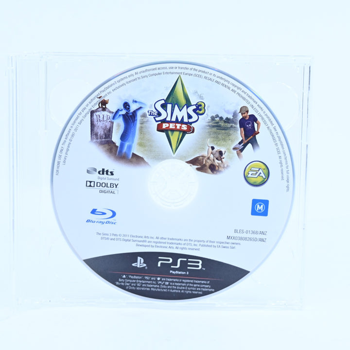 The Sims 3: Pets - Sony Playstation 3 / PS3 Game - Disc Only - MINT DISC!