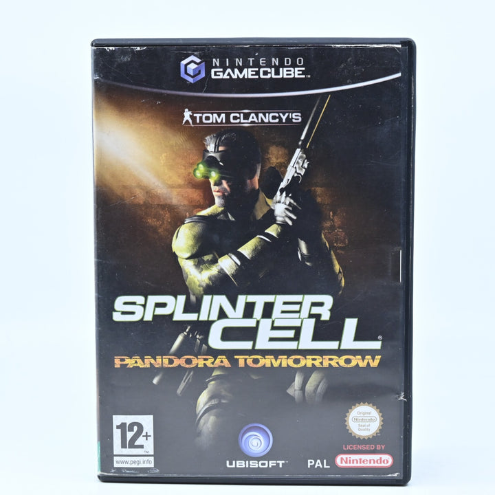 Tom Clancy's Splinter Cell Pandora Tomorrow - Nintendo Gamecube Game + Manual