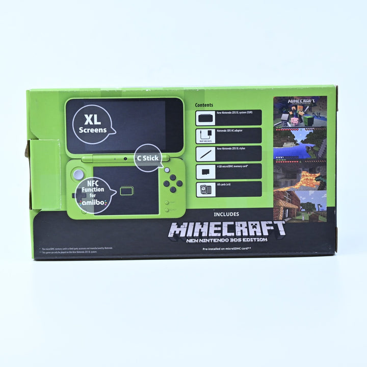 UNUSED! Minecraft Creeper Edition - New Nintendo 2DS XL Boxed Console - AUS PAL