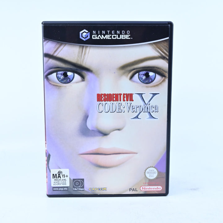Resident Evil CODE: Veronica X - Nintendo Gamecube Game + Manual - PAL