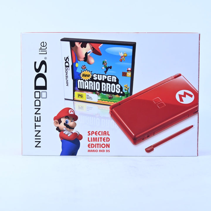 Special Limited Edition Mario Red - Nintendo DS Lite Boxed Console
