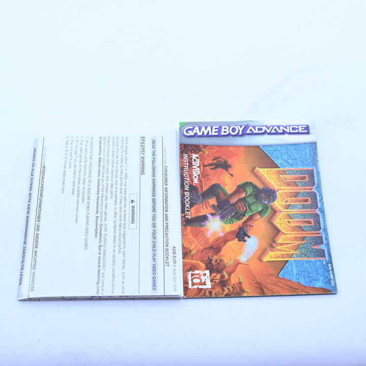 Doom - Nintendo Gameboy Advance / GBA Boxed Game - PAL - FREE POST!
