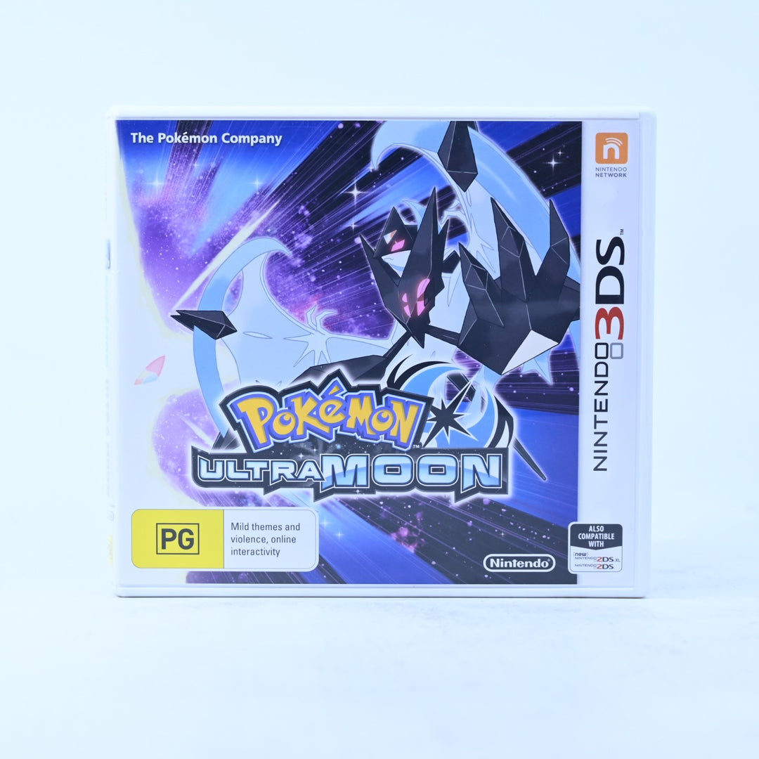 Pokemon Ultra Moon - Nintendo 3DS Game - PAL + Manual - FREE POST!