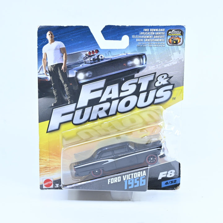 SEALED! Mattel 1956 Ford Victoria - Fast & Furious - F8 - 4/32 - Model Car