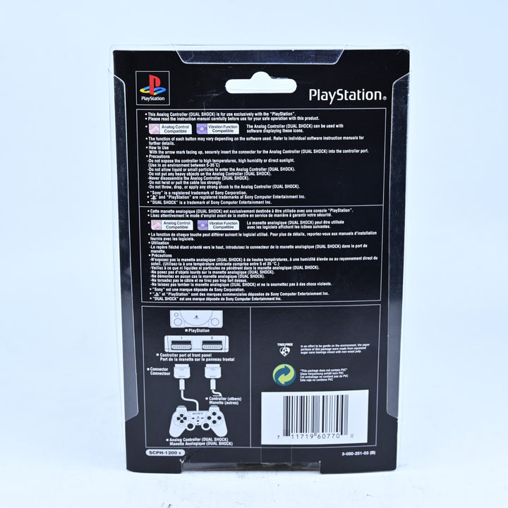 Boxed Analog Controller - Gray - Sony Playstation 1 / PS1 Accessory - FREE POST!