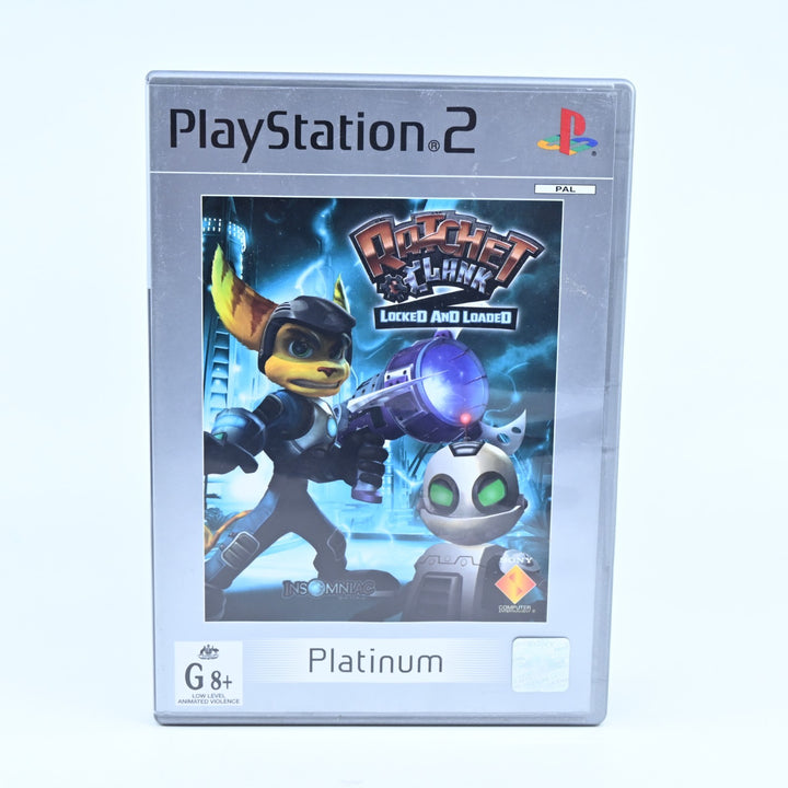 Ratchet & Clank 2: Locked and Loaded - PS2 Game + Manual - PAL - MINT DISC!