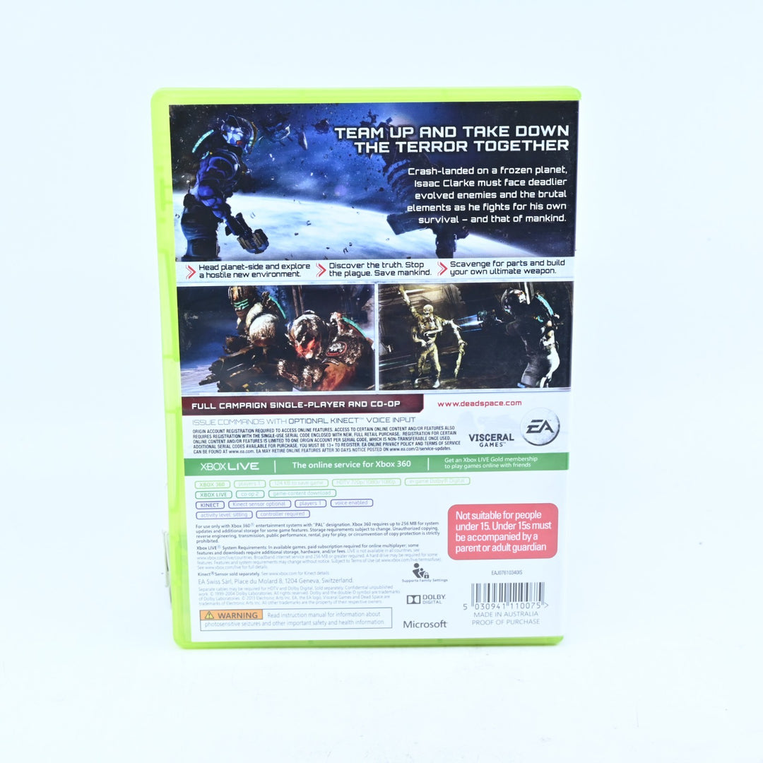 Dead Space 3 - Xbox 360 Game - No Manual - PAL - MINT DISC!
