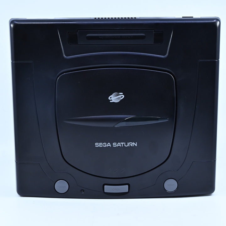 Black - Sega Saturn Boxed Console - AUS PAL - FREE POST!