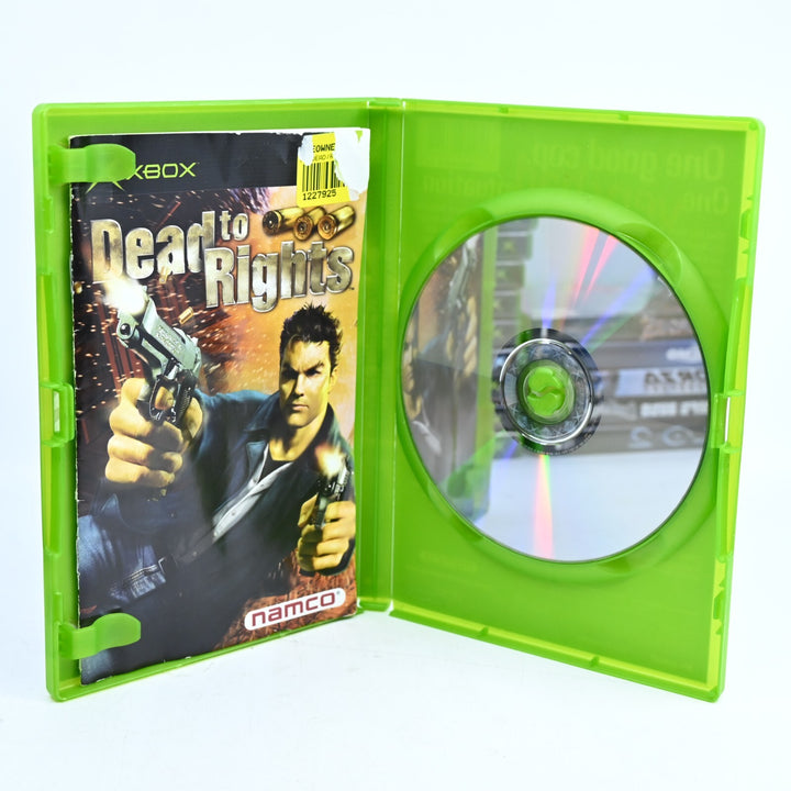 Dead to Rights - Original Xbox Game + Manual - PAL - MINT DISC!