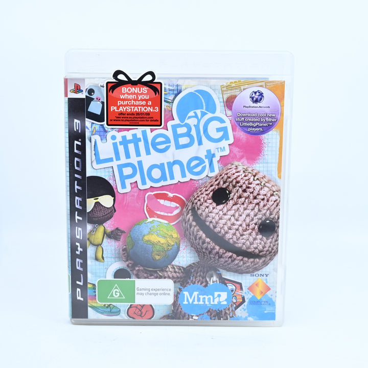 Little Big Planet - Sony Playstation 3 / PS3 Game + Manual - FREE POST!