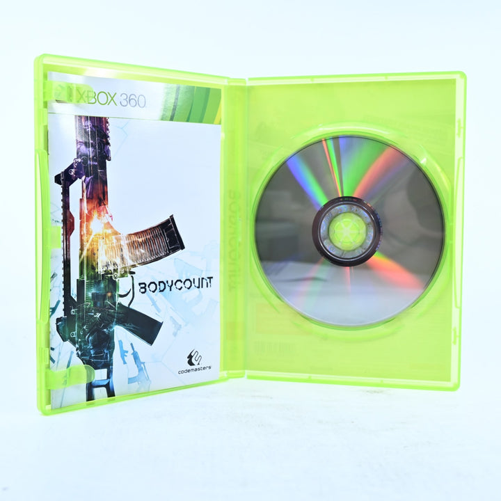 Bodycount - Xbox 360 Game + Manual - PAL - MINT DISC!