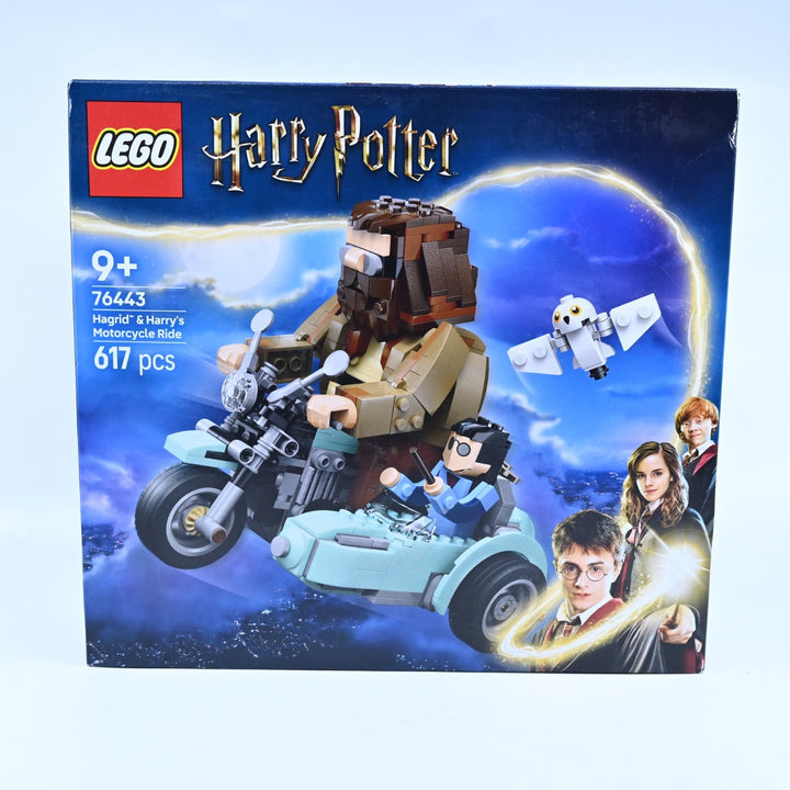 SEALED! LEGO 76443 Harry Potter - Hagrid & Harry's Motorcycle Ride - Toy