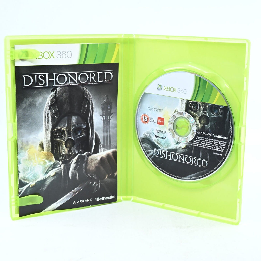 Dishonored - Xbox 360 Game + Manual - PAL - MINT DISC!